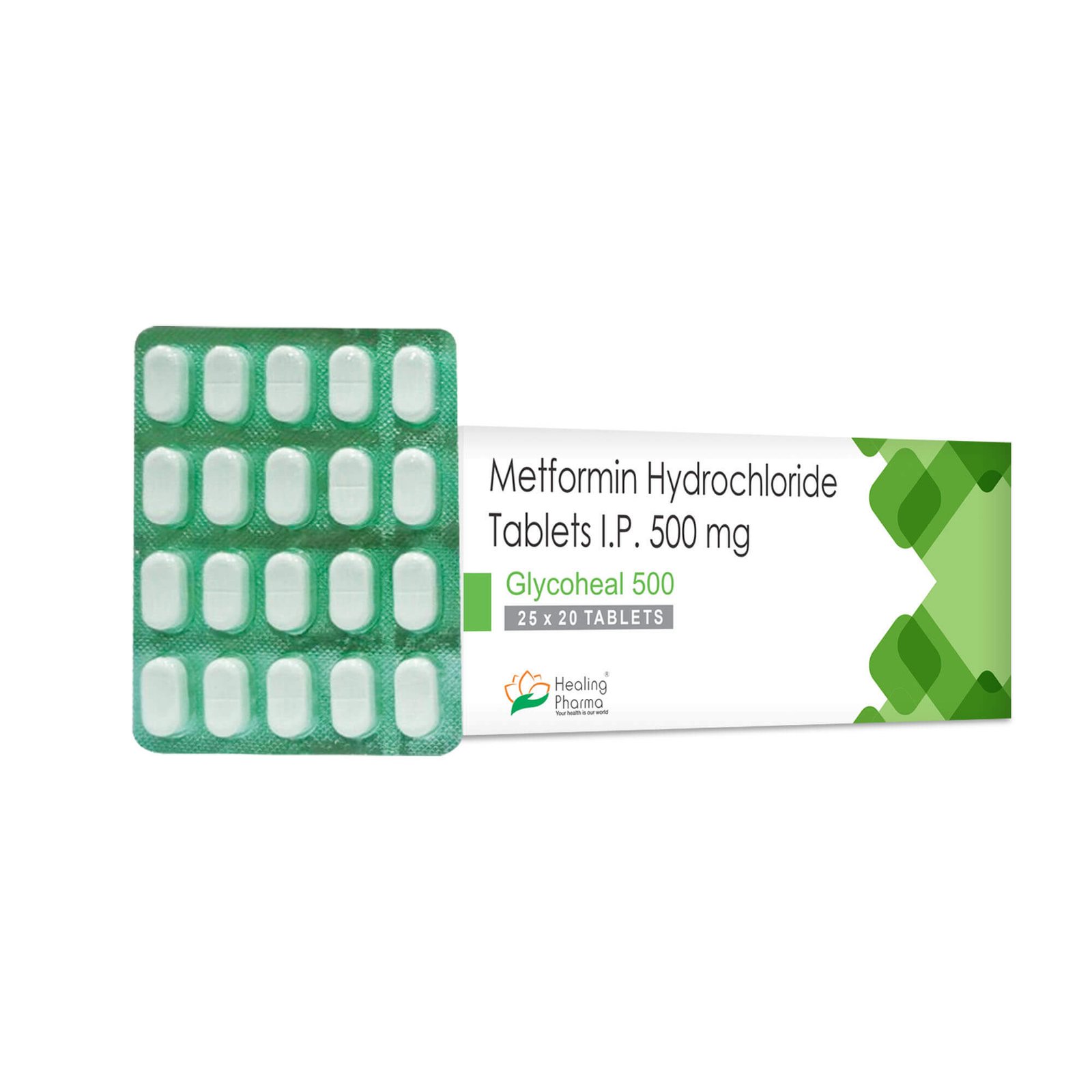 Glycoheal 500mg 