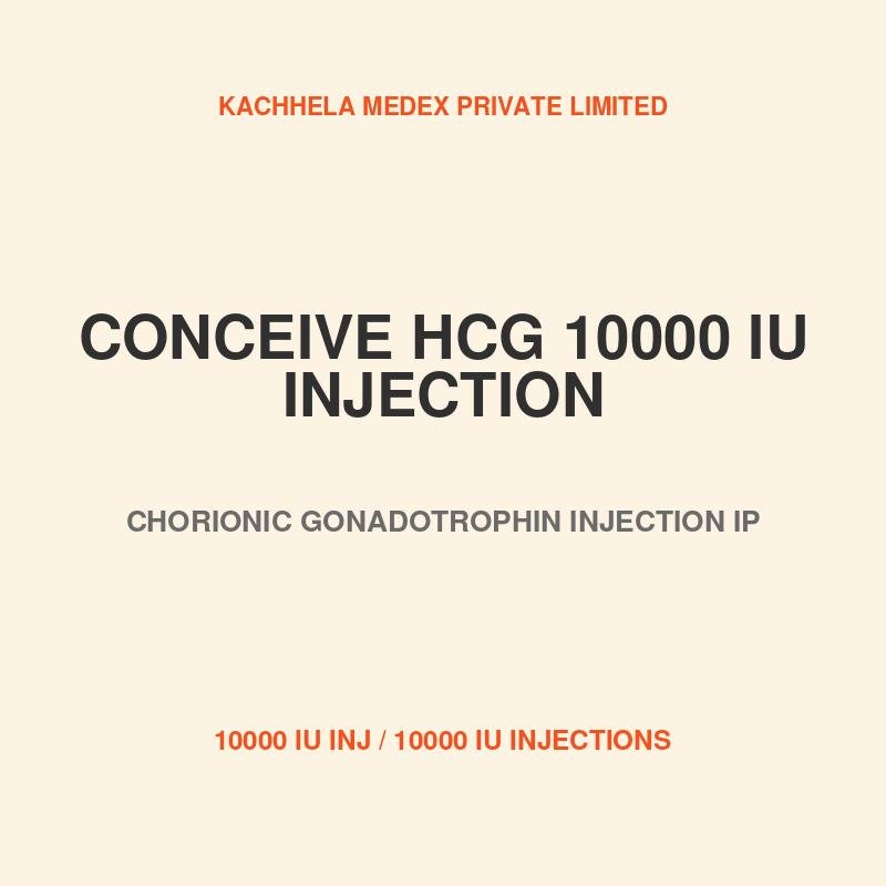 CONCEIVE HCG 10000 IU INJECTION