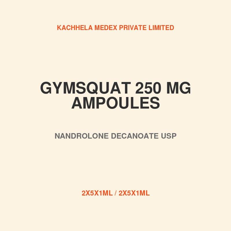 GYMSQUAT 250 MG AMPOULES