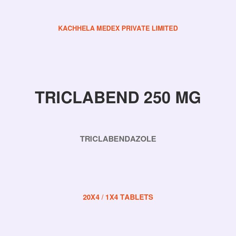 TRICLABEND 250 MG